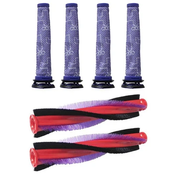 

Main Roller Brush and Filter Replacement Bristle Brush Bar Filter for Dyson V6 DC58 DC59 SV03 Spare Parts Accessories