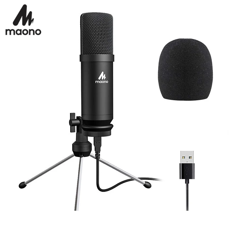 USB Microphone With Tripod Stand MAONO AU-A04TR