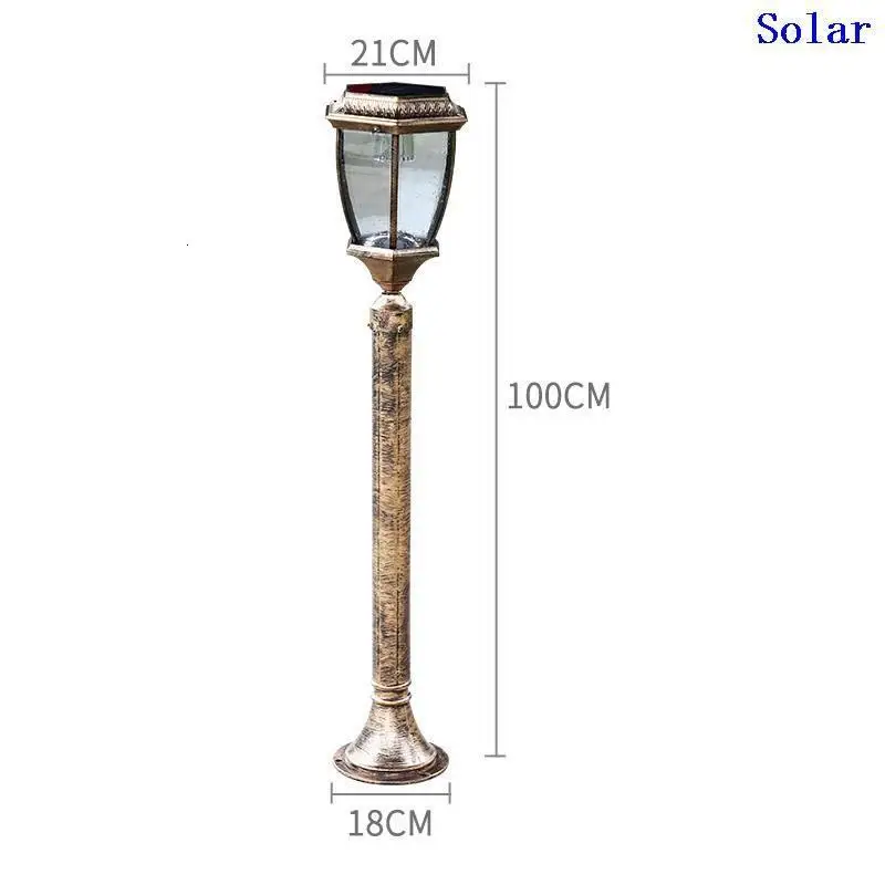 Ogrodowe Lampara Lumiere Exterieur De Tuinlamp, солнечный светильник для сада, декоративный садовый светильник, наружная лампа для газона