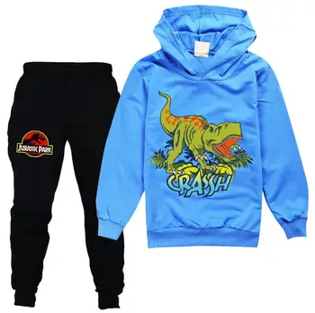 

Jurassic Park cartoon animal baby sweatshirt boys dinosaur print Clothing kids hoodies toddler baby girl clothes
