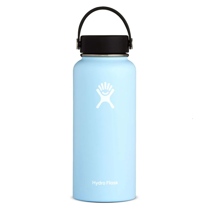 Hydroflask Frost Hydro Flask Lilac 32 oz бутылка Hydroflask дропшиппинг - Цвет: Flex Cap Frost