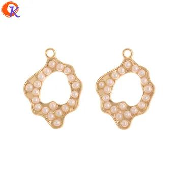 

Cordial Design 50Pcs 19*26MM Jewelry Accessories/Charms/Imitation Pearl/Hand Made/Pendant/DIY Jewelry Making/Earring Findings