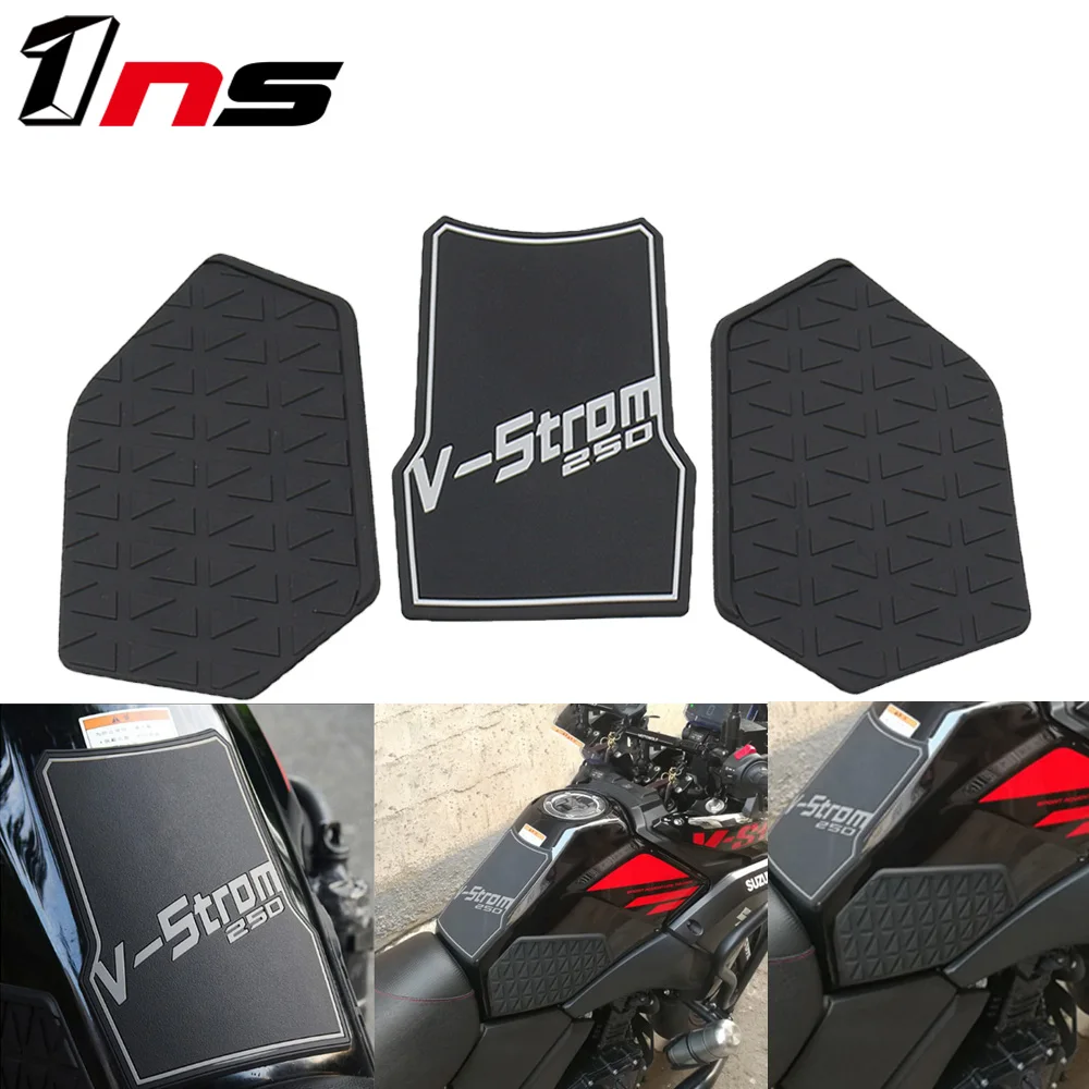

Motorcycle Anti slip Tank Pad Sticker protects knee grip fuel tank side sticker For Suzuki V-STROM DL 250