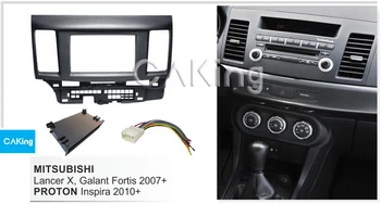 

Car Fascia Radio Panel Harness for MITSUBISHI Lancer , Galant Fortis 2007+ Dash Install Kit Facia Plate Console Bezel Cover Trim