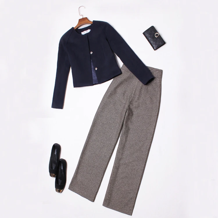 short and blazer suit