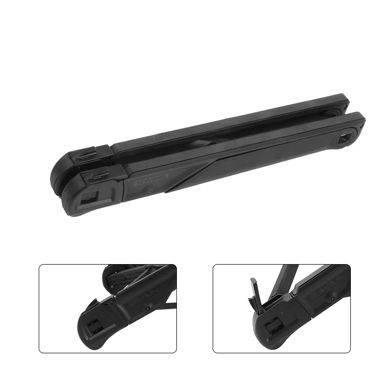 black Держатель для ноутбука монитор macbook подставка для ноутбука аксессуары портативный опорный кронштейн - Цвет: black