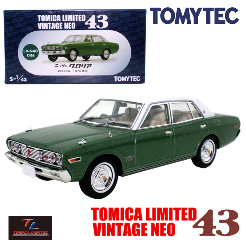 Tomytec tomica limited Винтаж neo lv n43 09a 1973 стиль nissan модель комплект 1/43 Миниатюрный литой автомобиль игрушка