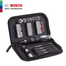 Bosch 38-piece screwdriver bit socket set soft box portable power tool accessories hand tool set