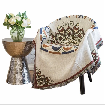 

Christmas Decorations for Home European and American Cotton Sofa Blanket 130cmX160cm Throw Blanket Waterproof Anti-Pilling