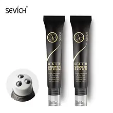Sevich Hair Line Growth Serum Derma Scalp Intensive Ampoule Triple Roll Massager Fast Hair Regrow Hair Loss Essence
