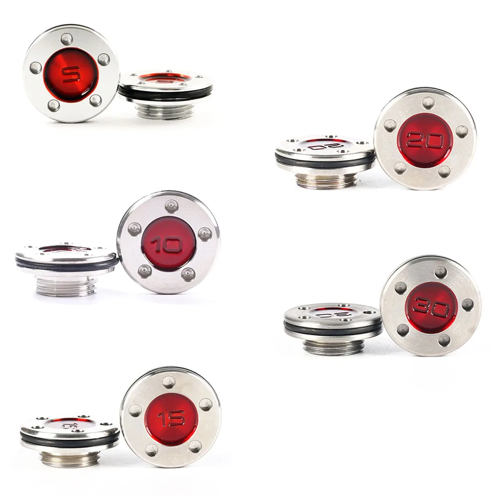 2 Pezzi Pesi Per Putter Con Numero Rosso Con Gamba Per Scotty Cameron Fastback E Squareback Putter 5G 10G 15G 20G 25G 30G 35G