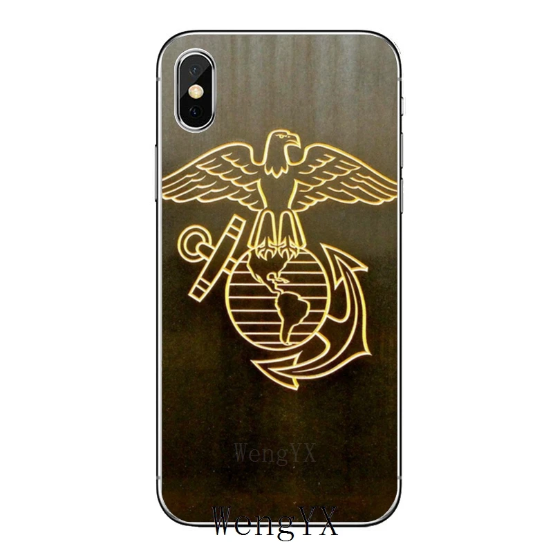 Для iPhone 11 pro XR X XS Max 8 7 6s plus SE 5s 5c iPod Touch 5 6 Чехол темно-синие уплотнения - Цвет: Navy-Seals-A-11
