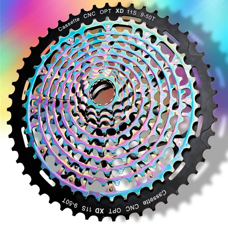 Ультралегкая кассета MTB 11 s 9-50T ulrainbow XD скоростей цветная Ultimate в K7 звездочка | Спорт