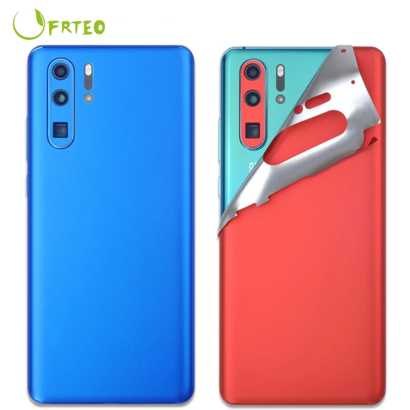 Подходит для Huawei P30 Pro ультратонкая наклейка на заднюю крышку Яркая Цветная