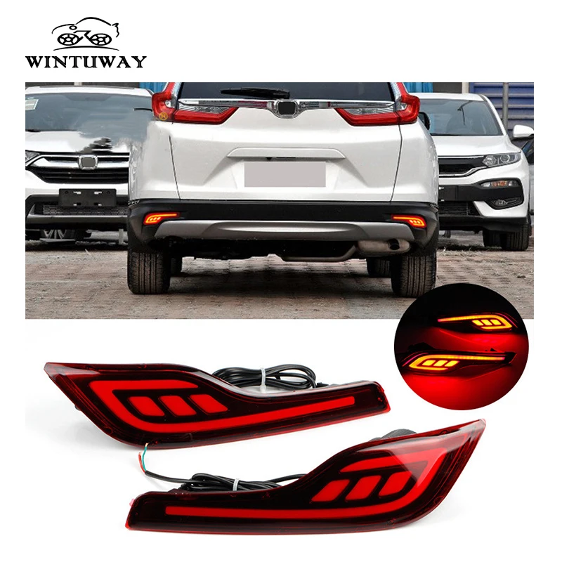 WINTUWAY стайлинга автомобилей задние фонари для Honda CR V 2016 2018 задний фонарь LED DRL +