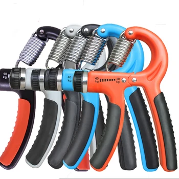 

10-40 Kg Adjustable Gripper R-type Heavy Hand Grips Fitness Exerciser Wrist Forearm Strength Training Spring Finger Expander
