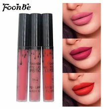 Matte Liquid ลิปสติก LIPS แต่งหน้า Moisturizer ลิปกลอสกันน้ำ Make up Lip เครื่องสำอางค์ Lipgloss Smooth ราคาถูก Stuff GLOSS(China)