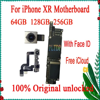 

100% Original Motherboard For iPhone XR Original main board With/No Face ID Free iCloud ,Logic Board With Full Chips,Good Tested