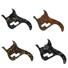 

3 Ply 13 Holes 4 Strings Bass Pickguard Scratch Plate With Screws For FD Squier P Bass PVC Pick Plectrum Musical Instrument