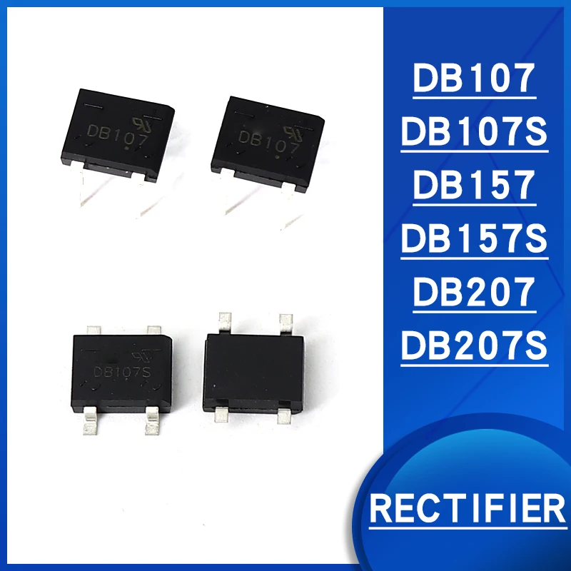 

DB107, DB107S, DB157, DB157S, DB207, DB207S, dip-4, sop-4, свая выпрямителя моста