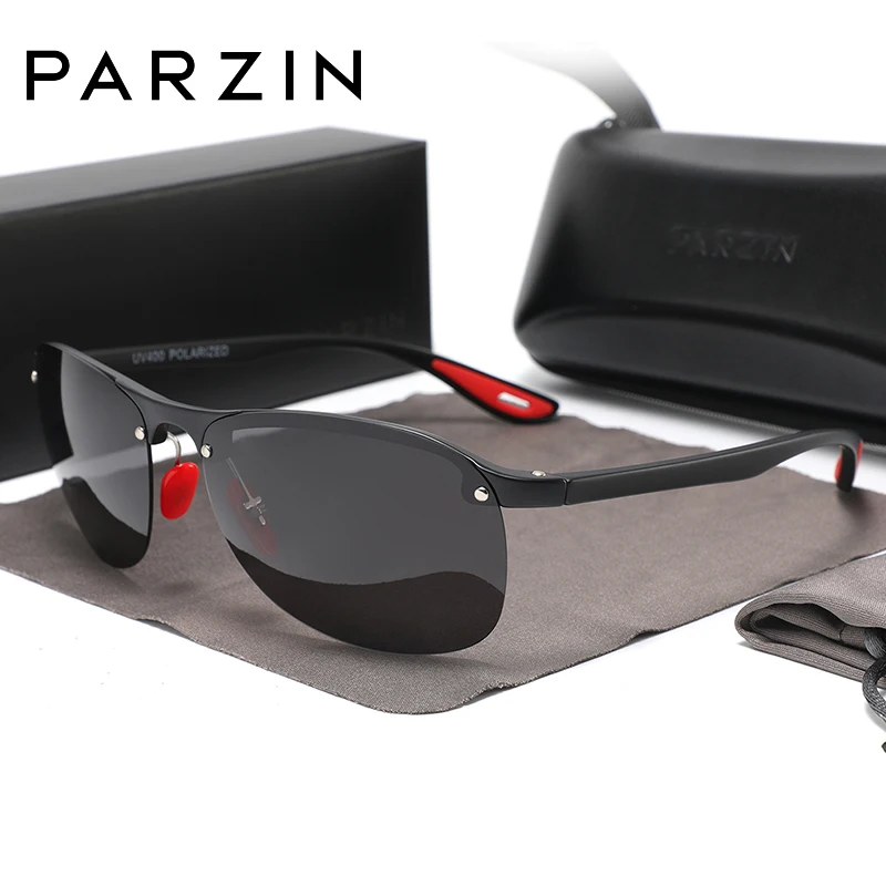 

PRAZIN Classic Polarized Oversized Sunglasses for Men Driving Travel Sun Glasses Women Male Goggle UV400 Shades for Women