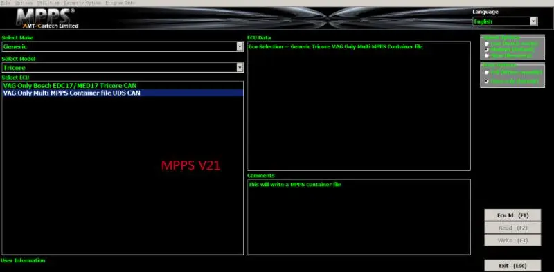 MPPS V21 Software 1