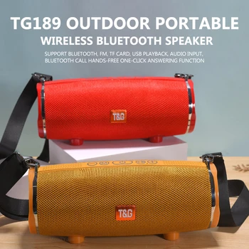 

30W Outdoor Bluetooth Speaker Subwoofer TWS Speaker Waterproof Portable Music Player 4800mAh Battery Column Sound Bar caixa de
