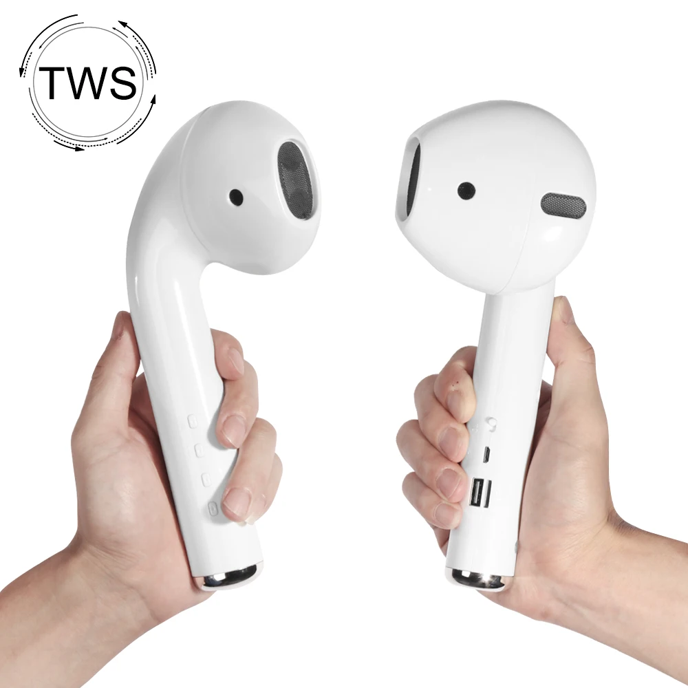 Большая гарнитура Bluetooth динамик гигантские наушники TWS s крутой подарок