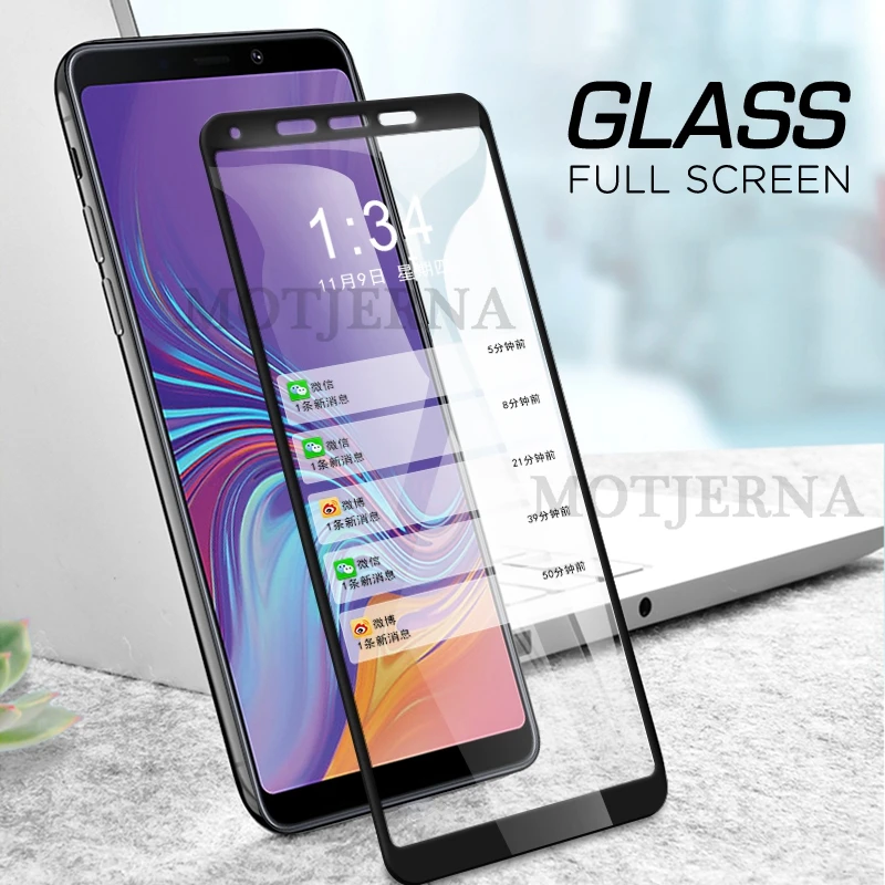 

9D Premium Protective films For Samsung A7 A750 2018 Screen Protector For Samsung Galaxy A8 A9 Plus 2018 S10E Screen Protector