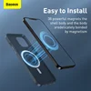 Baseus Magnetic Phone Case For iPhone 12 Pro Max Mini Shockproof Leather Case Back Cover For iPhone 12Pro Max 12Mini Coque Shell ► Photo 3/6