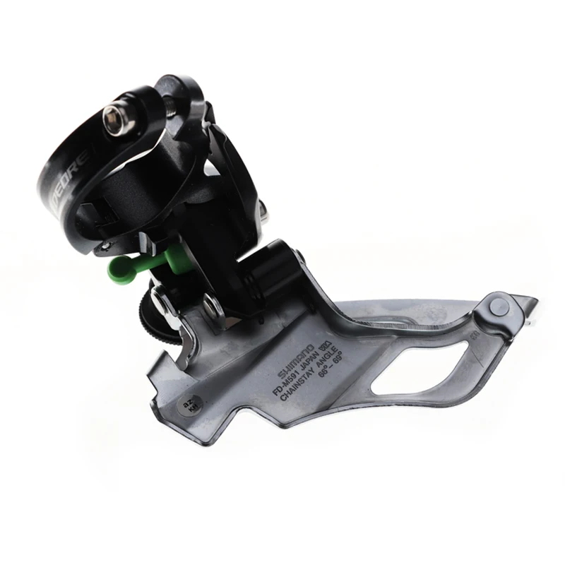 SHIMANO DEORE FD-M591, передний циферблат, 9 скоростей/27 скоростей, для горного велосипеда, тип 9 скоростей, универсальный