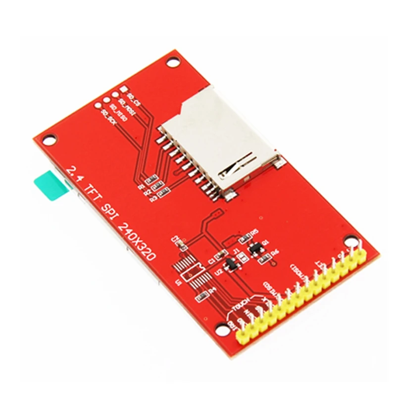 2,4 дюймов 320x240 SPI серийный TFT ЖК-модуль экран дисплея без пресс-панели Драйвер IC ILI9341 для MCU