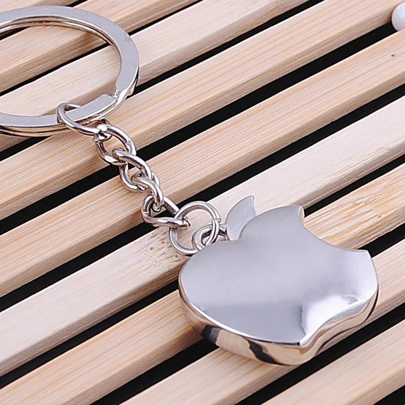 Car Styling Apple Keychain Key Ring Auto Holder Keyring for LADA BMW Audi Subaru Honda Suzuki Toyota Volvo Abarth Alfa Romeo KIA |
