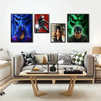 

Naruto Anime Manga Poster Slik Print Home Decor Wall Art Decor No Frame
