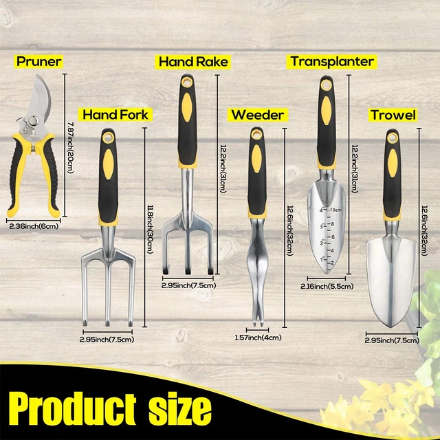 6Db -Os Kertészeti Szerszámok Beállított Gyomnövényes Cseppcseppű Cullivator Gyomi Felszabadulás Garen Darlen - Image 6