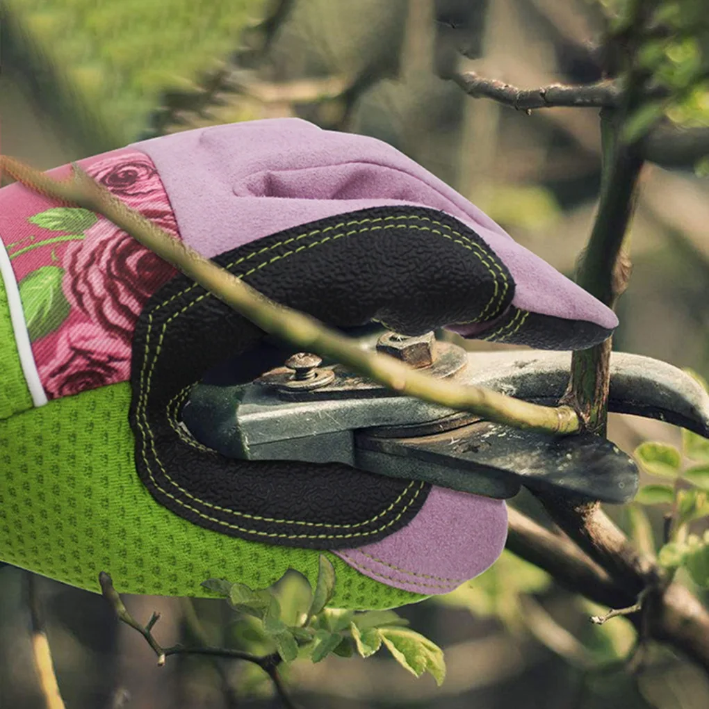 Durable Long Rose Pruning Garden Gloves Puncture Resistant Work Yard Glove Hands Protector Waterproof Trimming Gardening Glove