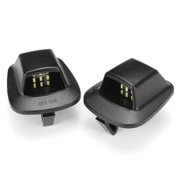 

2x White 6000k LED Number License Plate Light Suitable For Dodge Dakota 1997-2010 12V DC Car License Plate Lights