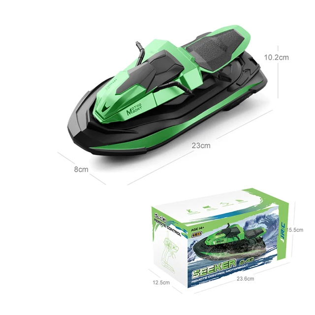 JJRC S9 Mini RC Boat 1:14 2.4G Remote Control Racing Motorcycle Double Motor Speed Vehicle RC Ship Outdoor Motorboat Toy for Kid 6