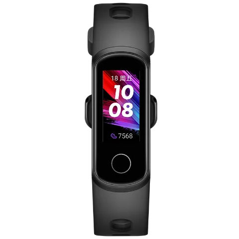 Black Браслет Honor Band 5i, умный браслет, зарядка через usb, контроль музыки, контроль уровня кислорода в крови, спортивный фитнес-браслет, спортивный трекер - Цвет: Black