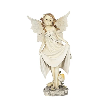 

Fairy Garden - 13.4inch Fairies Figurines Accessories for Outdoor Garden Decor U2JC