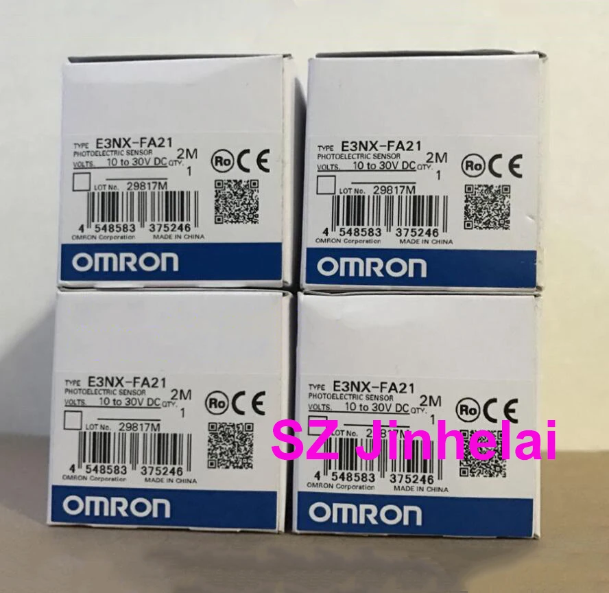 

Authentic original E3NX-FA21 ORMON Photoelectric switch 10-30VDC 2M Optical fiber amplifier