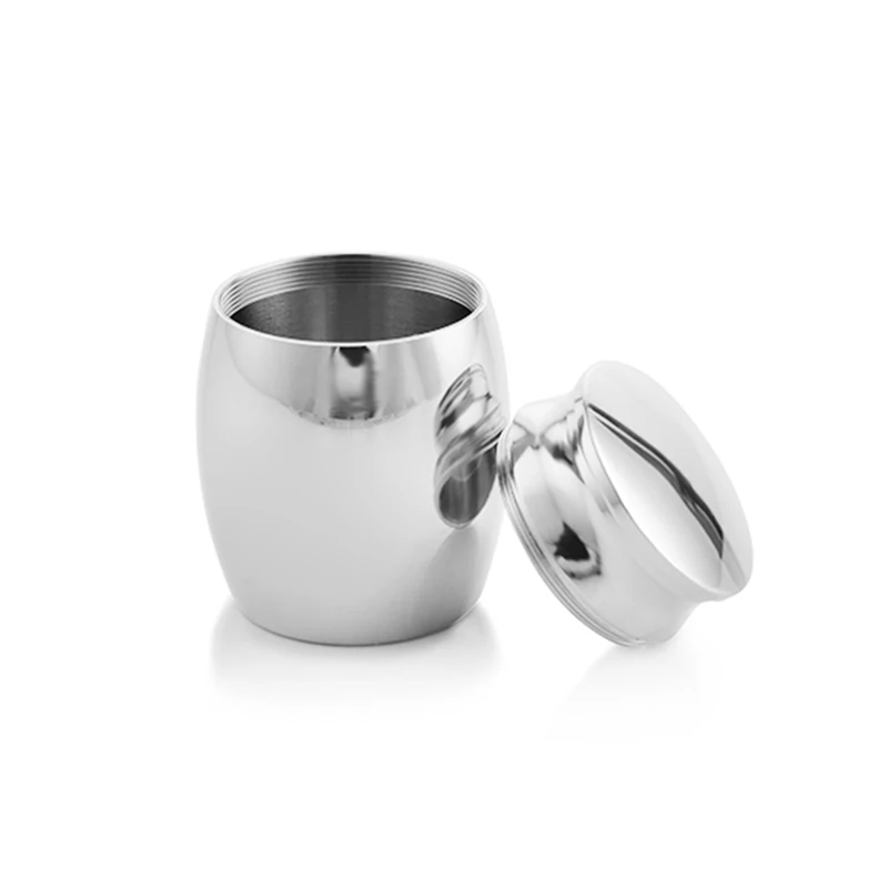 24 Styles Set of 3 Pcs Mini Urns For Human Ashes Cremation Keepsake Container Jar Metal Memorial Pet Ashes Holder Silver cremation urn