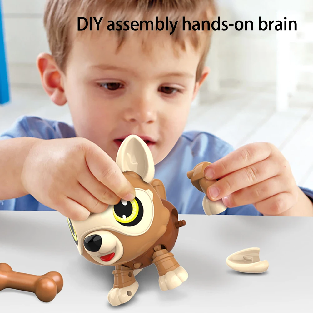 Robot Dog Toy Puppy Toys Funny Lovely Voice-controlled Induction Educational | Игрушки и хобби
