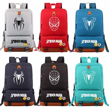

Superhero Spider Venom Boy Girl Book School bag Women Bagpack Teenagers Schoolbags Men Student Patchwork Backpack
