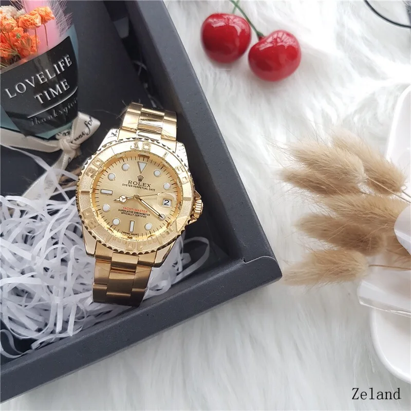 

Rolex- Fashion Classic Men Mechanical Watch Stainless Steel Strap wristwatch classic business dress men watch 01434