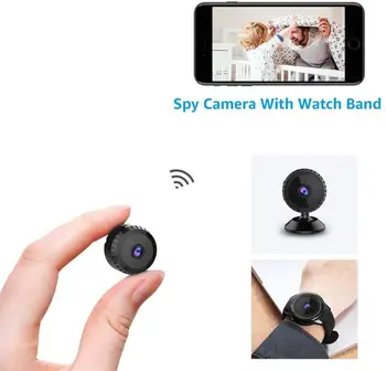 

Spy Camera Wireless Hidden Wifi Cameras,Miebul 1080P HD Smallest Mini Security Camera with Phone App For Home Indoor Outdoor Tin