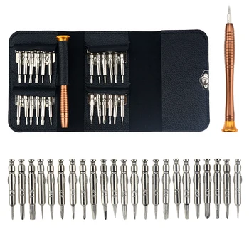 

1set Screwdriver Set 25 in 1 Torx Multifunctional Opening Repair Tool Set Precision Screwdriver For Phones Tablet PC