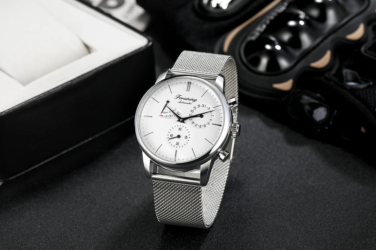 OROLOGIO DA POLSO meccanico vintage anni '60 Fero 23 Jewel Skin Diver