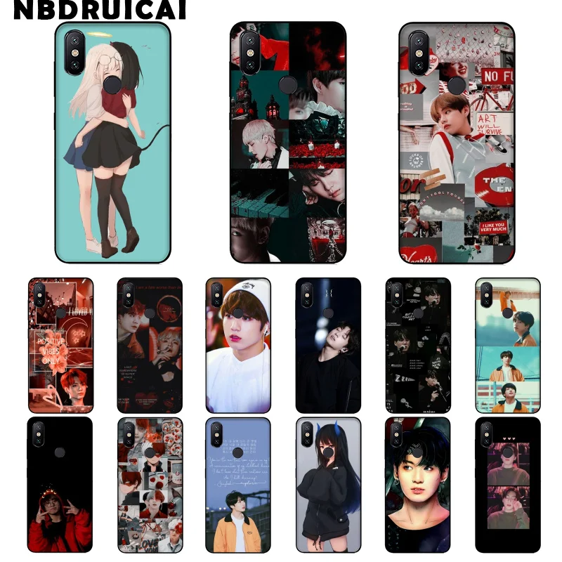 Высококачественный силиконовый чехол для телефона KPOP Euphoria Jungkook Xiaomi 8 9 se 5X Redmi 6pro 6A