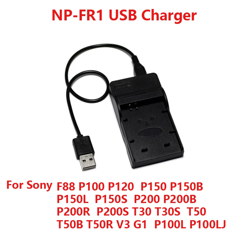 USB Порты и разъёмы цифровой Камера Батарея Зарядное устройство для sony NP-BN1 NP-BX1 NP-F550 NP-FH50 NP-FH100 NP-FR1 NP-FW50 NP-FZ100 NP-BD1 FD1